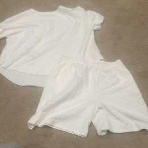 Women's White Shorts